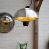 La Hacienda Hanging Mushroom Silver Heater 1 La Hacienda Hanging Mushroom Silver Heater -Outdoor Furniture Shop 39158 12237
