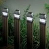 Smart Solar Post Light 4 Pack - Black 2 Smart Solar Post Light 4 Pack - Black -Outdoor Furniture Shop 39359 11955