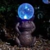 Smart Solar Gazing Frog -Outdoor Furniture Shop 39373 11931