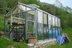 Janssens Helios Master Hobby 200/25 Tempered Glass Greenhouse -Outdoor Furniture Shop 43067 7408