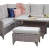 Haddington Garden Corner Set With Height Adjustable Table -Outdoor Furniture Shop 45641 4175
