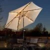 Smart Solar Parasol String Lights - 72 LED -Outdoor Furniture Shop 46269 3464