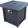 Woodlodge Penryn Black Gas Fire Pit Table -Outdoor Furniture Shop 46300 3409