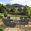 Other Barkston 6 Seater Set Including Parasol -Outdoor Furniture Shop 46752 2587