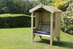 Churnet Valley Cottage Arbour Fully Enclosed 2 Seater -Outdoor Furniture Shop 46806 2512