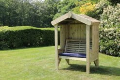 Churnet Valley Cottage Arbour Fully Enclosed 2 Seater -Outdoor Furniture Shop 46806 2513
