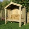 Churnet Valley Cottage Arbour Fully Enclosed 3 Seater 2 Churnet Valley Cottage Arbour Fully Enclosed 3 Seater -Outdoor Furniture Shop 46807 2502