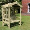 Churnet Valley Cottage Arbour Trellis 2 Seater 2 Churnet Valley Cottage Arbour Trellis 2 Seater -Outdoor Furniture Shop 46808 2500