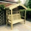 Churnet Valley Cottage Arbour Trellis 3 Seater 1 Churnet Valley Cottage Arbour Trellis 3 Seater -Outdoor Furniture Shop 46809 2499