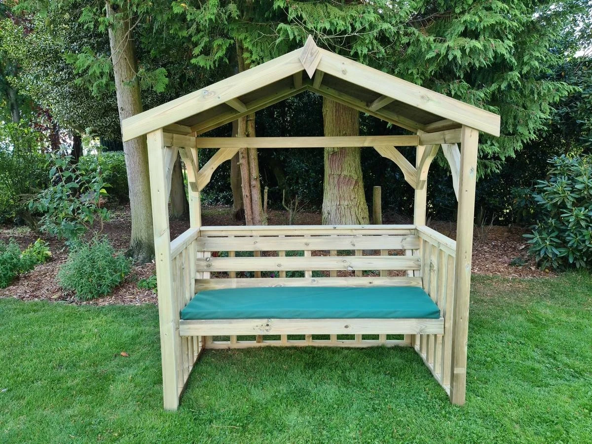 Churnet Valley Anastasia Arbour 3 Seater 4 Churnet Valley Anastasia Arbour 3 Seater - Image 2