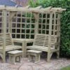 Churnet Valley Clementine Corner Arbour -Outdoor Furniture Shop 46815 2481