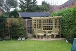 Churnet Valley Clementine Corner Arbour -Outdoor Furniture Shop 46815 2483