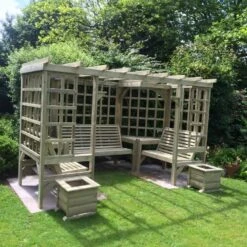 Churnet Valley Riviera Arbour -Outdoor Furniture Shop 46820 2464