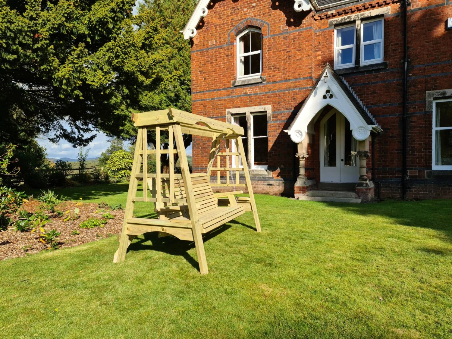 Churnet Valley Cottage Swing 3 Seater 6 Churnet Valley Cottage Swing 3 Seater - Image 4