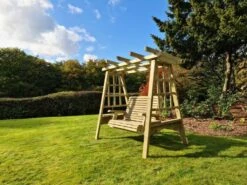 Churnet Valley Pergola Swing 2 Seater -Outdoor Furniture Shop 46826 2438