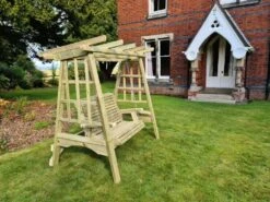 Churnet Valley Pergola Swing 2 Seater -Outdoor Furniture Shop 46826 2439