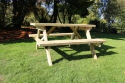 Churnet Valley Deluxe Picnic Table 1.5m -Outdoor Furniture Shop 46828 2431