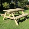 Churnet Valley Deluxe Picnic Table 1.8m -Outdoor Furniture Shop 46829 2426