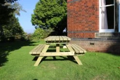 Churnet Valley Deluxe Picnic Table 1.8m -Outdoor Furniture Shop 46829 2428