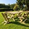 Churnet Valley Ashcombe Table Set 6 Seater 1 Churnet Valley Ashcombe Table Set 6 Seater -Outdoor Furniture Shop 46841 2383