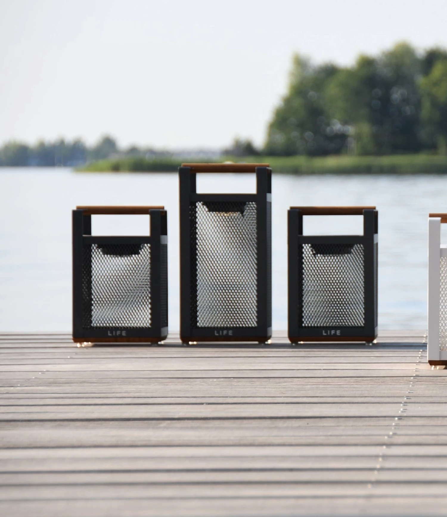 LIFE Shine Candle Light Square Low - Lava 4 LIFE Shine Candle Light Square Low - Lava - Image 2