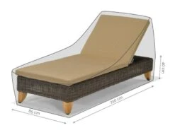Lifestyle Garden Lounger Cover -Outdoor Furniture Shop 47015 2180