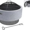 Koopman Turin Fire Bowl MgO With BBQ Rack -Outdoor Furniture Shop 47161 1868