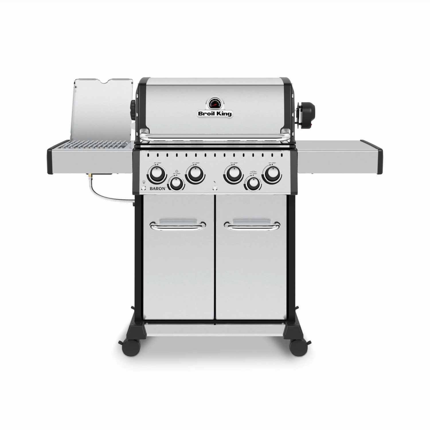 Broil King Baron S 490 IR Stainless Steel Gas Barbecue 3 Broil King Baron S 490 IR Stainless Steel Gas Barbecue