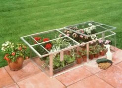 Halls Greenhouses Coldframe Mill 4x2 Toughened