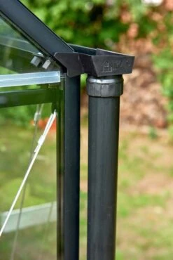 Halls Greenhouses Qube Downpipe Kit (Pair) Excluding End Stops