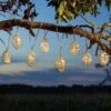 Smart Garden SpiraLight 10 Silver Solar String Lights -Outdoor Furniture Shop 50735 31850