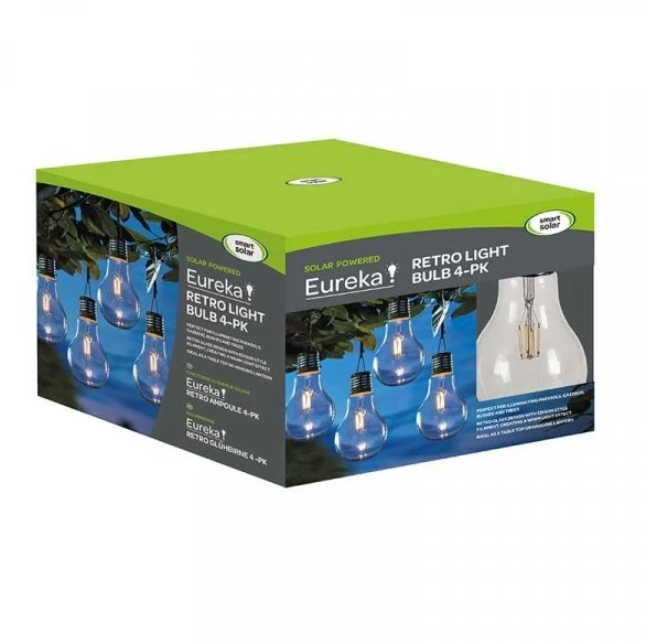 Smart Garden Eureka! Retro Lightbulb, 4 Pack 4 Smart Garden Eureka! Retro Lightbulb, 4 Pack - Image 2