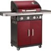 Landmann Rexon 4.1 - 4 Burner Gas Red Barbecue -Outdoor Furniture Shop 51018 30893