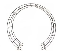 Poppy Forge Round Arch -Outdoor Furniture Shop 53247 26540