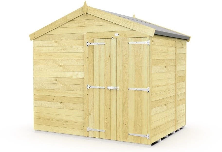 DIY Sheds Apex Shed - Double Door 3 DIY Sheds Apex Shed - Double Door