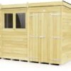 DIY Sheds Pent Shed - Double Door 1 DIY Sheds Pent Shed - Double Door -Outdoor Furniture Shop 53545 25727