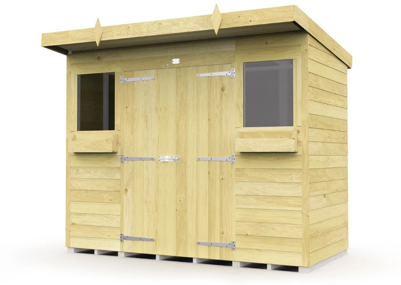 DIY Sheds Pent Summer Shed 3 DIY Sheds Pent Summer Shed