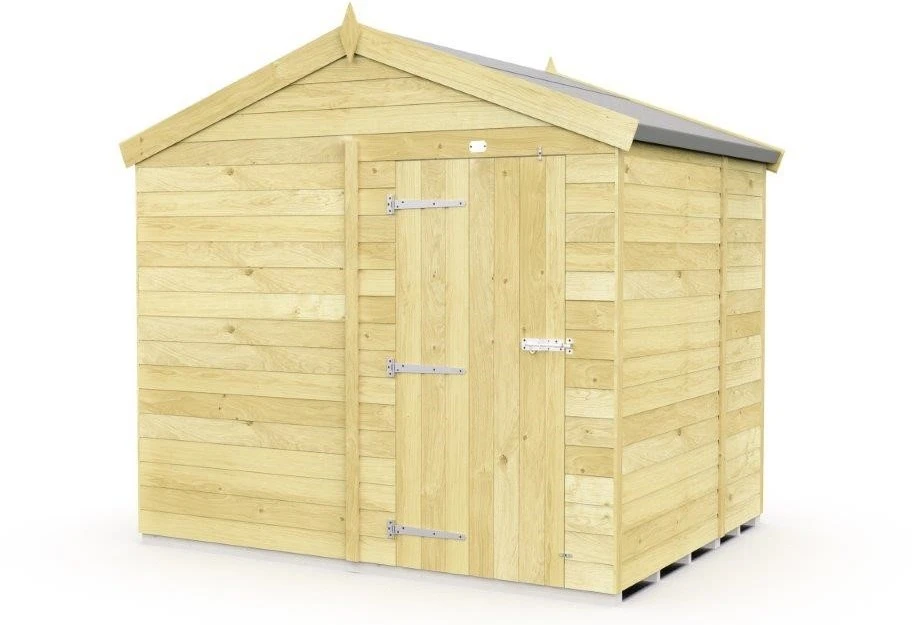 DIY Sheds Apex Shed - Single Door 3 DIY Sheds Apex Shed - Single Door