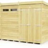DIY Sheds Pent Security Shed - Double Door -Outdoor Furniture Shop 55482 39607